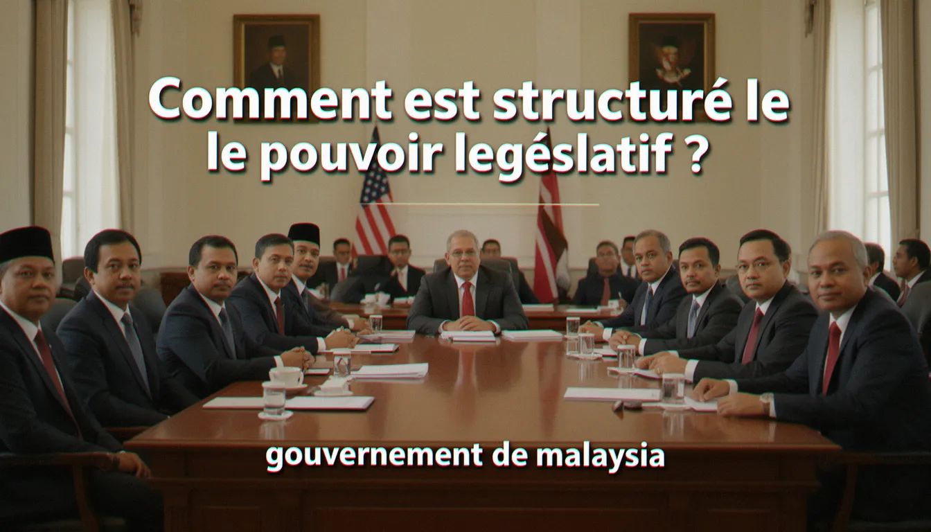 Comment est structuré le pouvoir législatif ? — gouvernement de malaisie